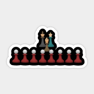 Handmaid's Chess Sticker